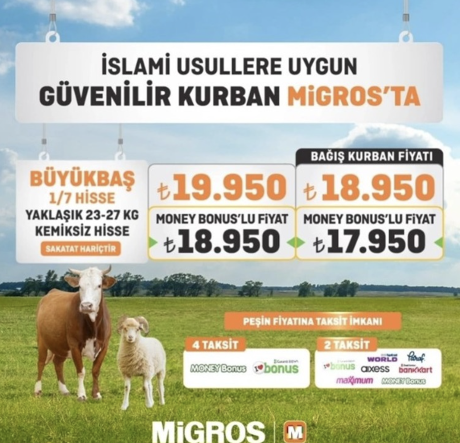 Migros Kurban Fiyatları