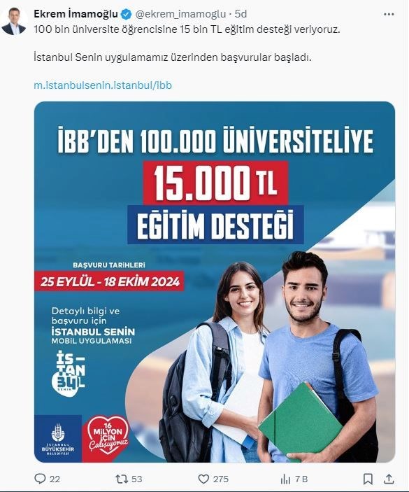 Ibb Burs Basvurulari Acildi Genc Universitelilere Destek Icin Nasil Basvurulur 360