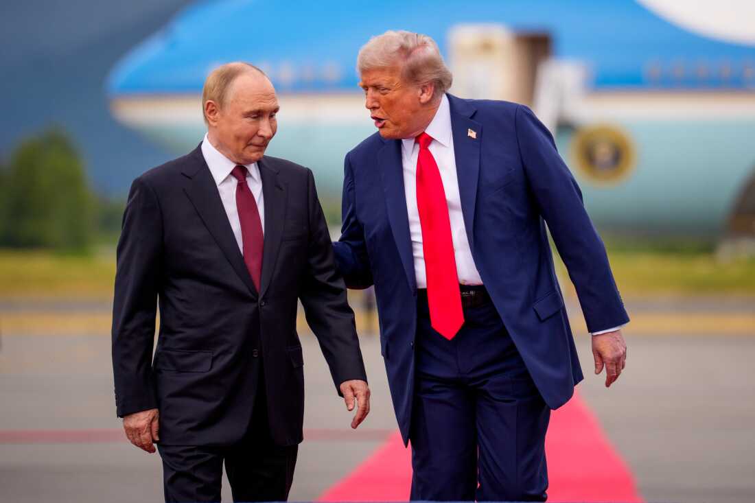 Amerikan Başkanı TRUMP Putin İle Alaska'da Görüştü!