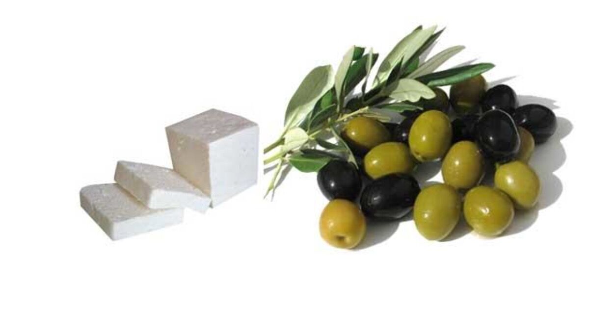 peynir ve zeytin