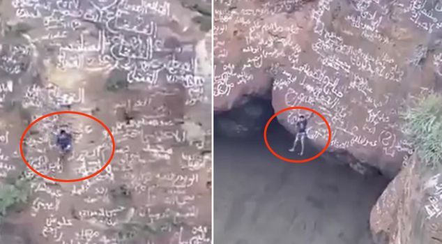 Yemenin Orumcek Adami Volkan Kraterinde Can Verdi
