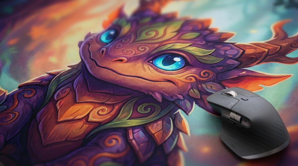 2 Temali Mouse Pad Karakter Renk Detay